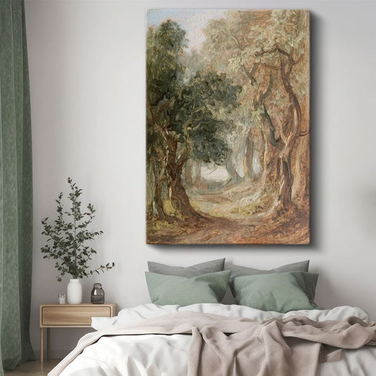 J.M.W. Turner - Orman Patikası Kanvas Tablo