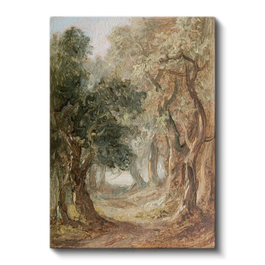 J.M.W. Turner - Orman Patikası Kanvas Tablo