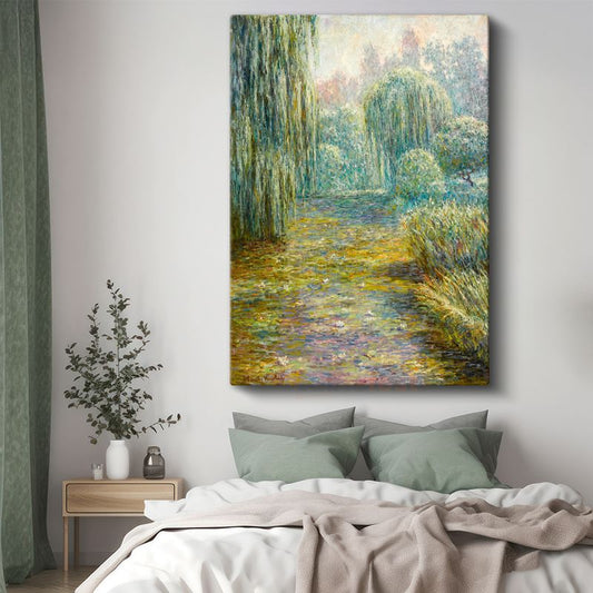 Claude Monet - Nilüfer Havuzu Kanvas Tablo
