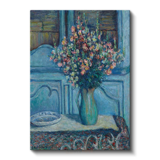 Henri Matisse - Mavi Vazoda Çiçekler Kanvas Tablo