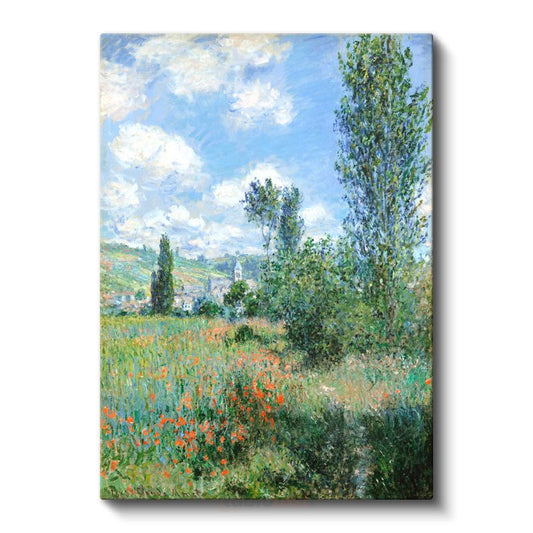Claude Monet - Gelincik Tarlası Kanvas Tablo
