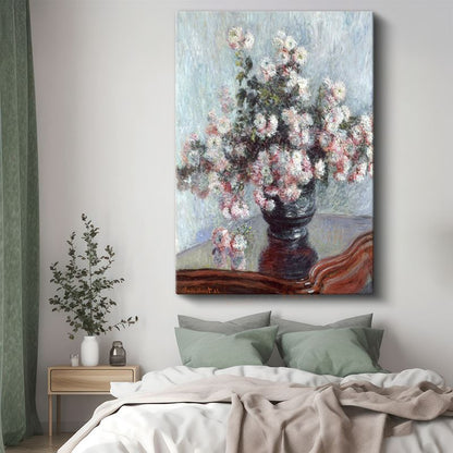 Claude Monet - Krizantemler Kanvas Tablo