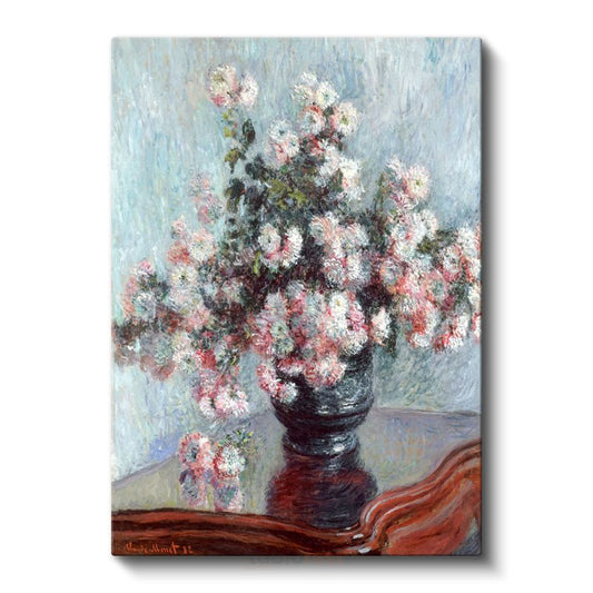 Claude Monet - Krizantemler Kanvas Tablo