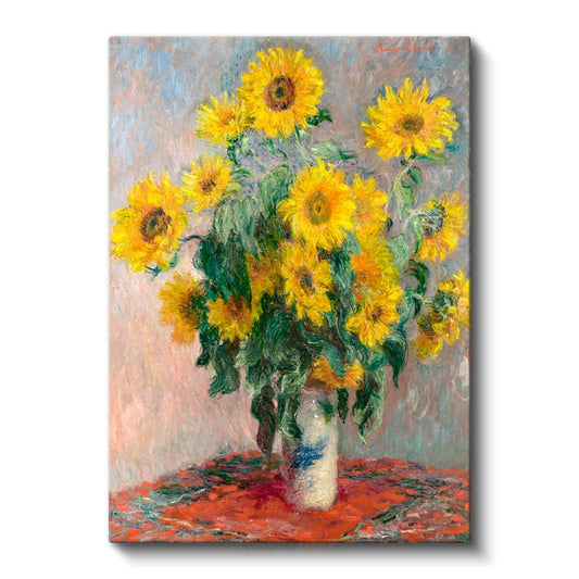 Claude Monet - Ayçiçekleri Kanvas Tablo