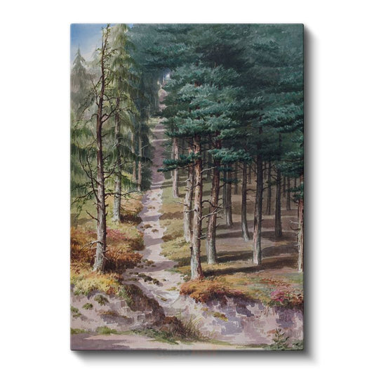 Ivan Shishkin - Orman Patikası Kanvas Tablo