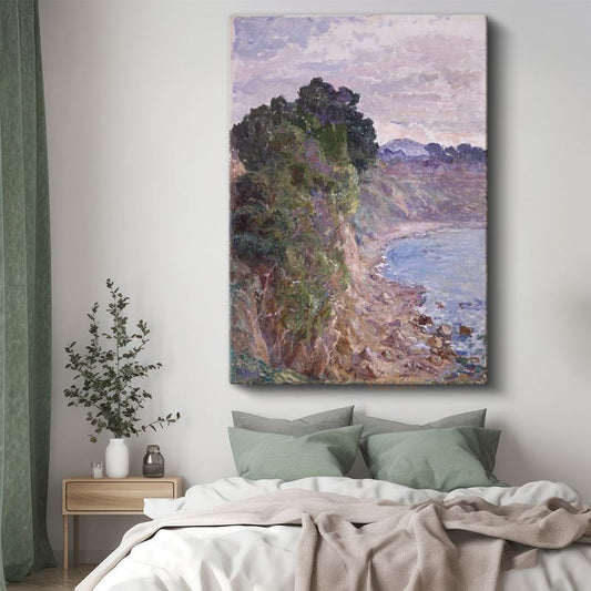 Claude Monet - Sahil Manzarası Kanvas Tablo