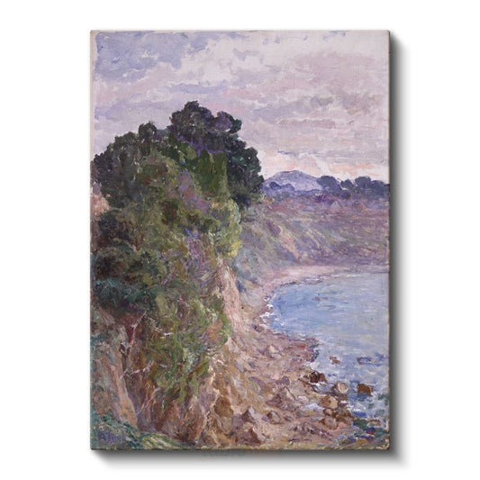 Claude Monet - Sahil Manzarası Kanvas Tablo