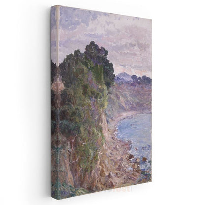 Claude Monet - Sahil Manzarası Kanvas Tablo