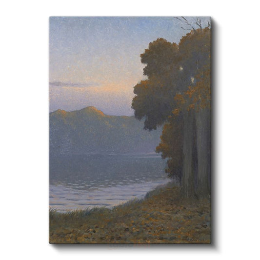 Charles Warren Eaton - Alacakaranlık Manzarası Kanvas Tablo