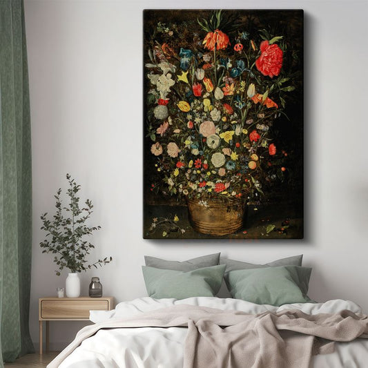 Jan Brueghel - Çiçek Buketi Kanvas Tablo
