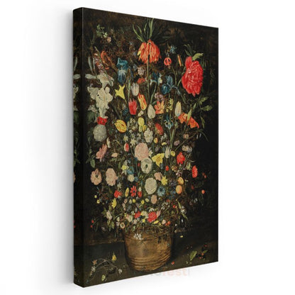 Jan Brueghel - Çiçek Buketi Kanvas Tablo