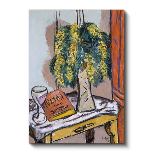 Henri Matisse - Mimoza Vazosu Kanvas Tablo
