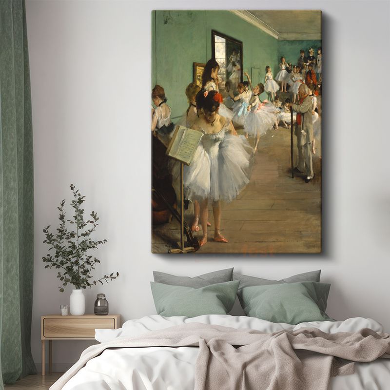 Edgar Degas - Dans Dersi Kanvas Tablo