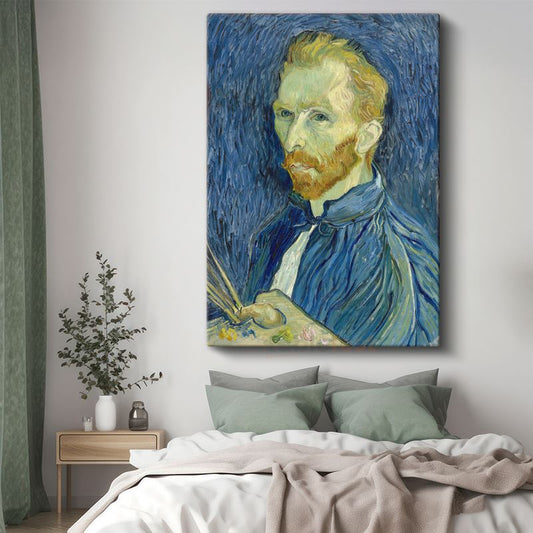 Vincent van Gogh - Mavi Otoportre Kanvas Tablo