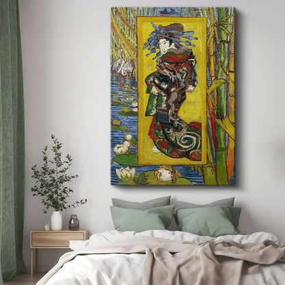 Vincent van Gogh - Courtesan (Oiran) Kanvas Tablo