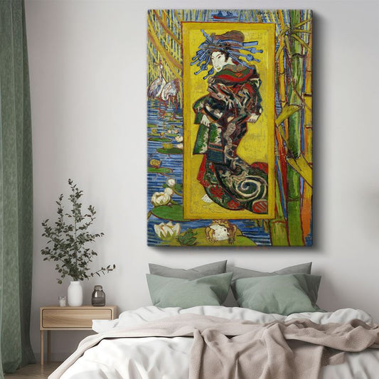 Vincent van Gogh - Courtesan (Oiran) Kanvas Tablo