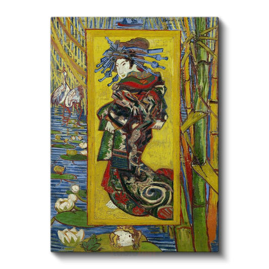 Vincent van Gogh - Courtesan (Oiran) Kanvas Tablo