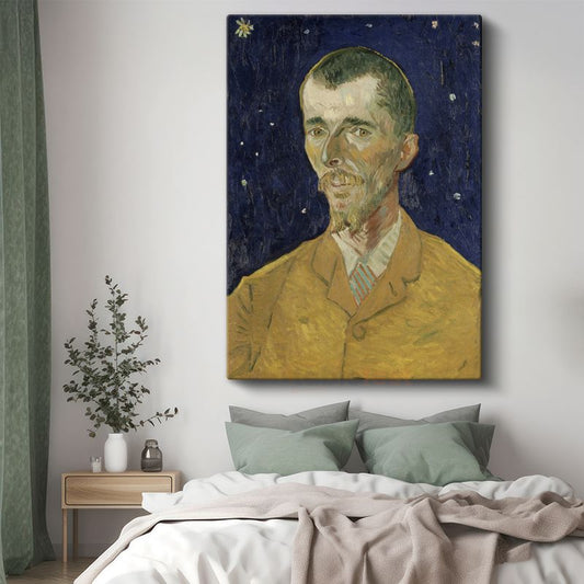 Vincent van Gogh - Eugène Boch'un Portresi Kanvas Tablo