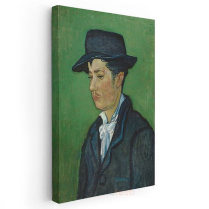 Vincent van Gogh - Şapkalı Armand Roulin Portresi Kanvas Tablo