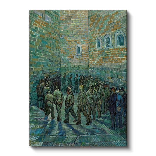 Vincent van Gogh - Hapishane Avlusu Kanvas Tablo