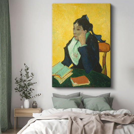 Vincent van Gogh - Arlesli Madam Ginoux Portresi Kanvas Tablo