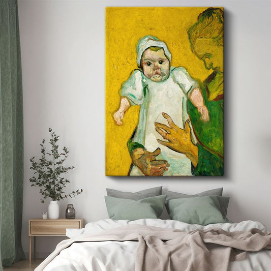 Vincent van Gogh - Marcelle Roulin ile Madam Augustine Roulin Kanvas Tablo