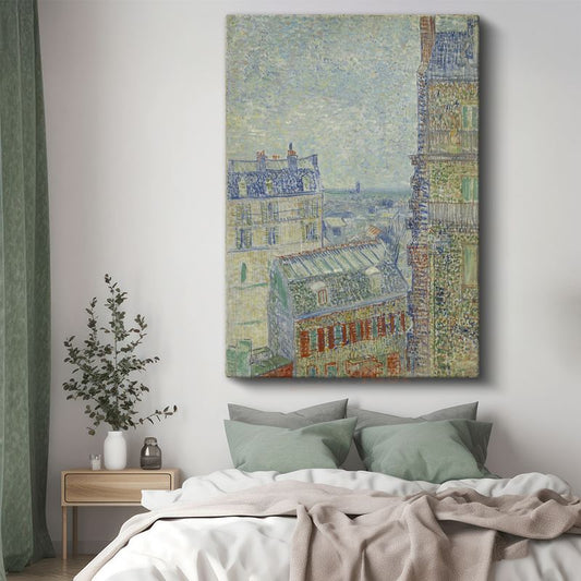 Vincent van Gogh - Paris Manzarası Kanvas Tablo
