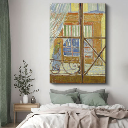 Vincent van Gogh - Pencereden Görünüm Kanvas Tablo