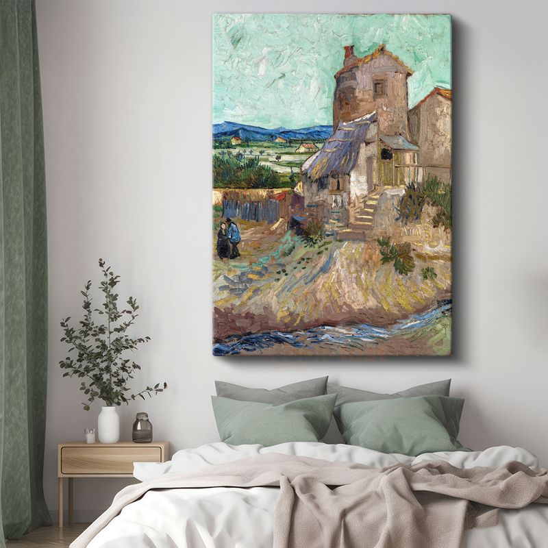 Vincent van Gogh - Eski Değirmen Kanvas Tablo