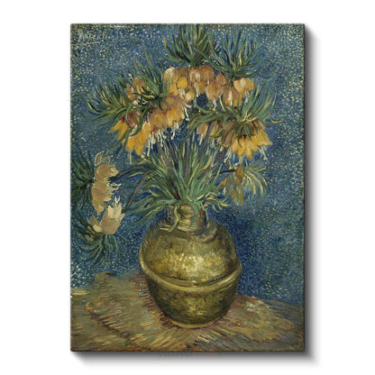 Vincent van Gogh - Vazoda Ters Lale Kanvas Tablo