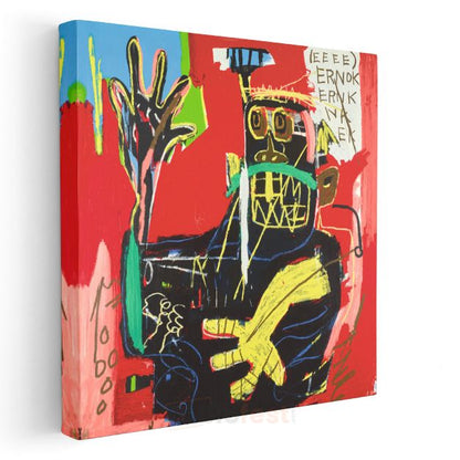 Jean-Michel Basquiat - Ernok Kanvas Tablo