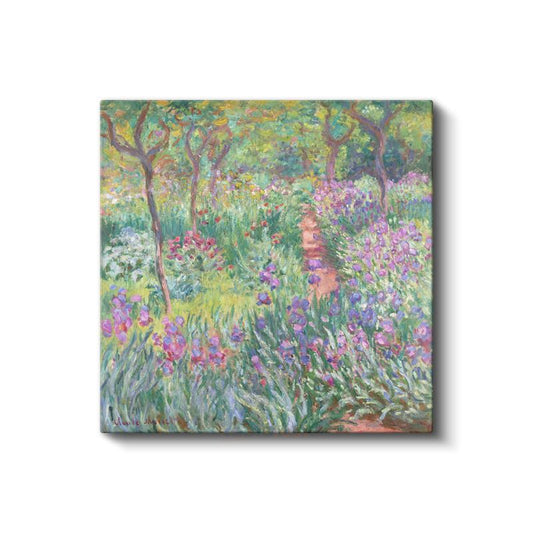 Claude Monet - Giverny Bahçesi Kanvas Tablo