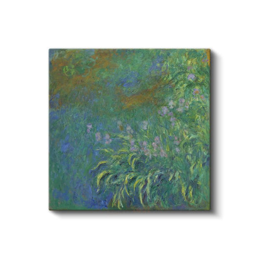 Claude Monet - Nilüferler ve İris Kanvas Tablo