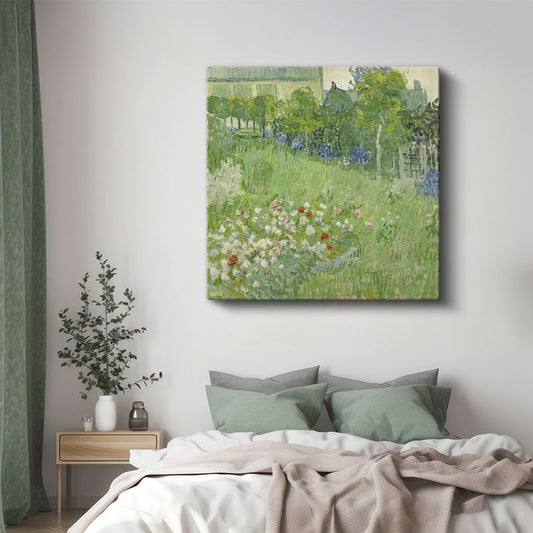 Vincent van Gogh - Daubigny'nin Bahçesi Kanvas Tablo