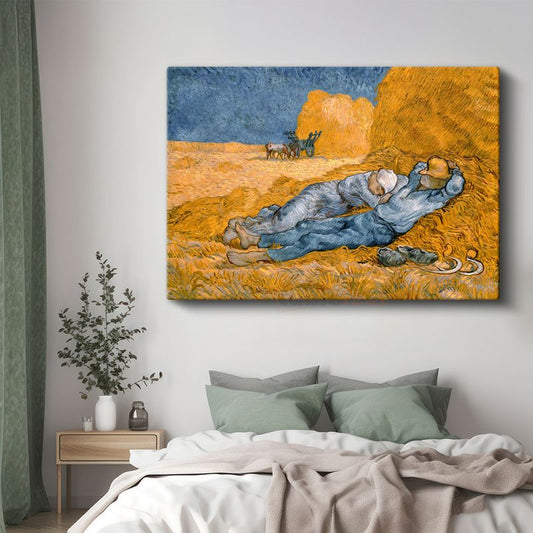 Vincent van Gogh - Öğle Uykusu Kanvas Tablo
