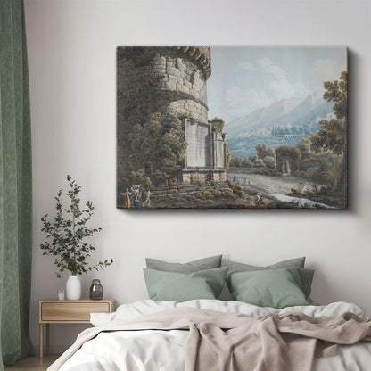 Giovanni Battista Piranesi - Roma Kalıntıları Kanvas Tablo