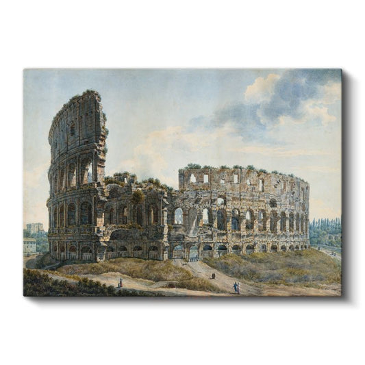 Giovanni Paolo Panini - Roma Kolizesi Kanvas Tablo