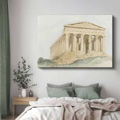 William Pars - Atina Parthenon Tapınağı Kanvas Tablo