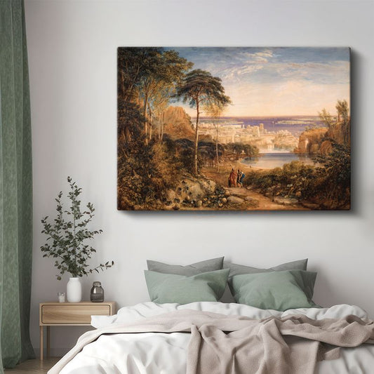 J.M.W. Turner - Kartaca Manzarası Kanvas Tablo