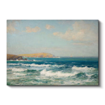Frederick Judd Waugh - Deniz Manzarası Kanvas Tablo