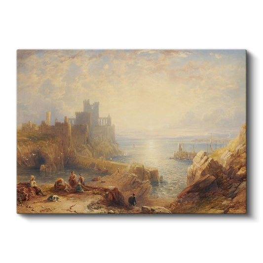 J.M.W. Turner - Conway Kalesi Kanvas Tablo
