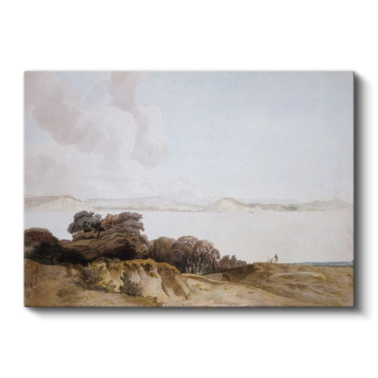 J.M.W. Turner - Kıyı Manzarası Kanvas Tablo