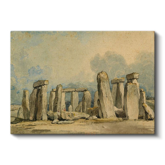 J.M.W. Turner - Stonehenge Kanvas Tablo