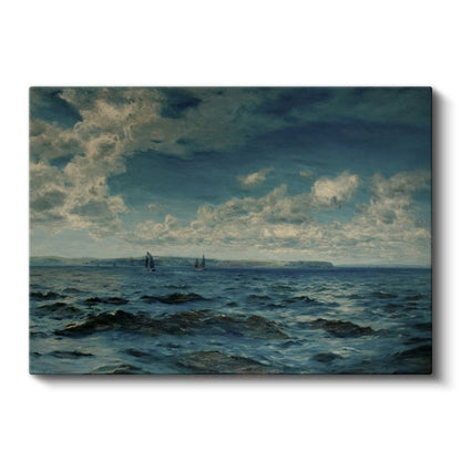 Claude Monet - Açık Deniz Manzarası Kanvas Tablo