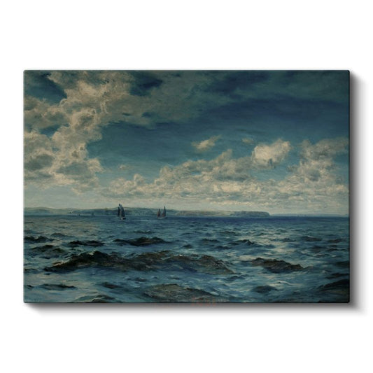 Claude Monet - Açık Deniz Manzarası Kanvas Tablo