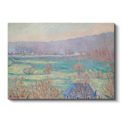 Blanche Hoschedé-Monet - Kır Manzarası Kanvas Tablo