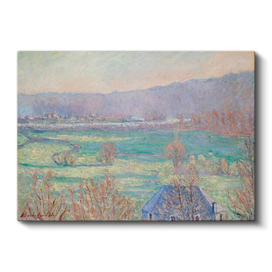 Blanche Hoschedé-Monet - Kır Manzarası Kanvas Tablo