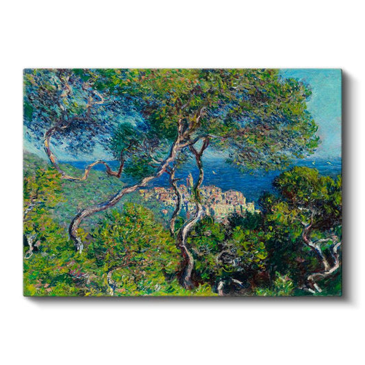 Claude Monet - Akdeniz Kıyısı Kanvas Tablo