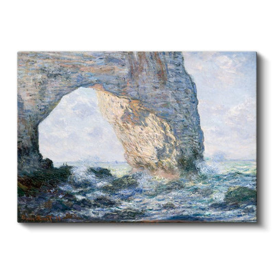 Claude Monet - Manneporte Kayalığı Kanvas Tablo