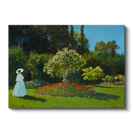 Claude Monet - Sainte-Adresse'deki Bahçe Kanvas Tablo